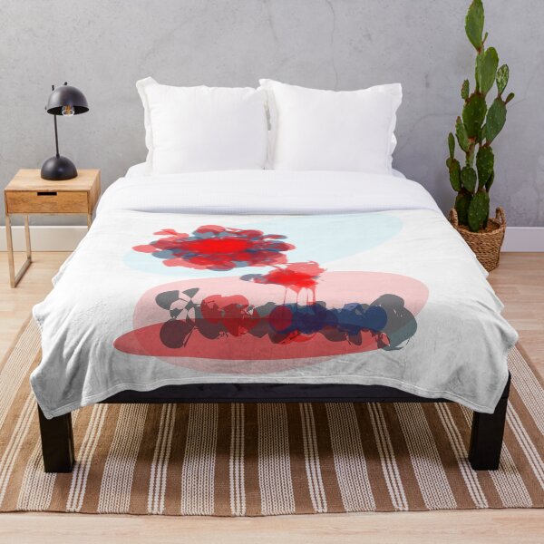 Aperçu de l'œuvre AQUARELLE FLEUR PEINTURE ART ROUGE créée et vendue par dmartstudio.
