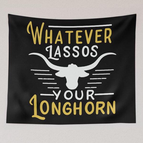 Item preview, Whatever Lassos Your Longhorn | Bull Riding and Rodeo designed and sold by Dancing Dolphin Crafts.