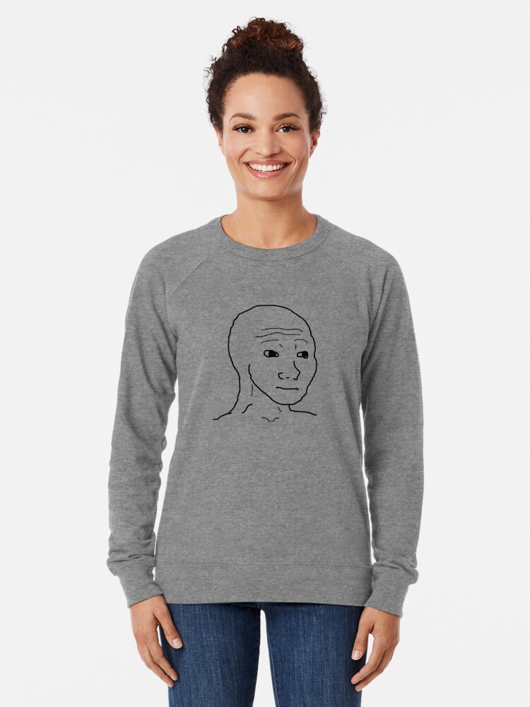  Feels Guy Wojak Meme Doomer Pullover Hoodie : Clothing, Shoes &  Jewelry