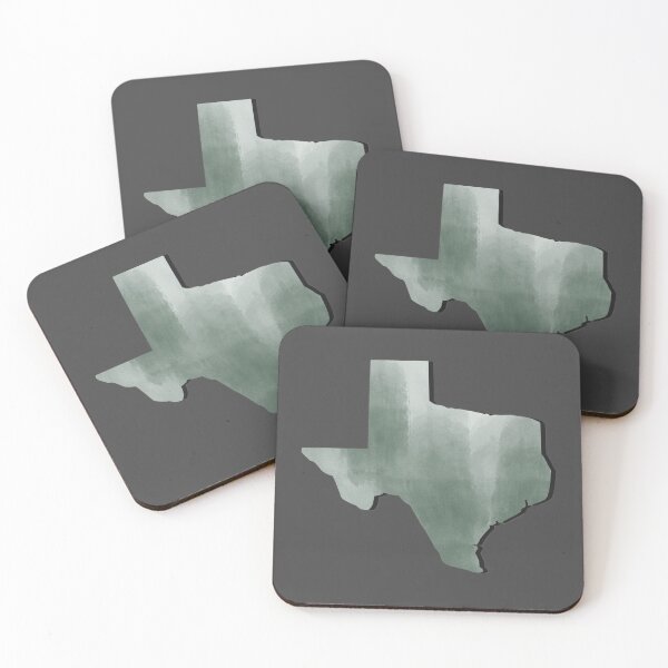 Item preview, Watercolor State - Green Texas designed and sold by WingedByJos.