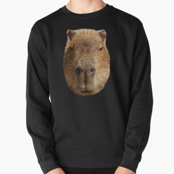 Capybara face Pullover Sweatshirt