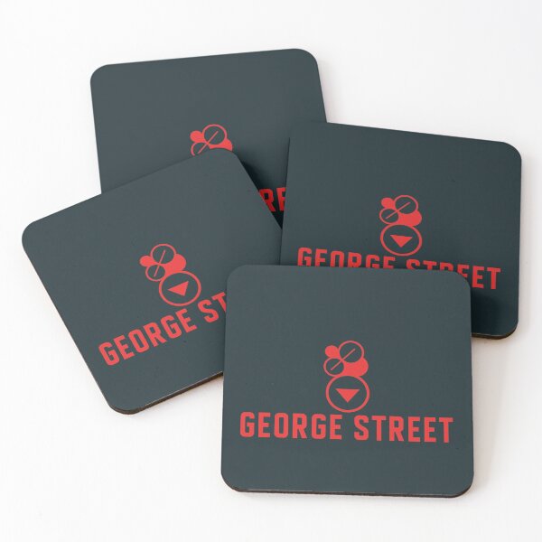 Item preview, George Street Red Clocks designed and sold by Chubuter.