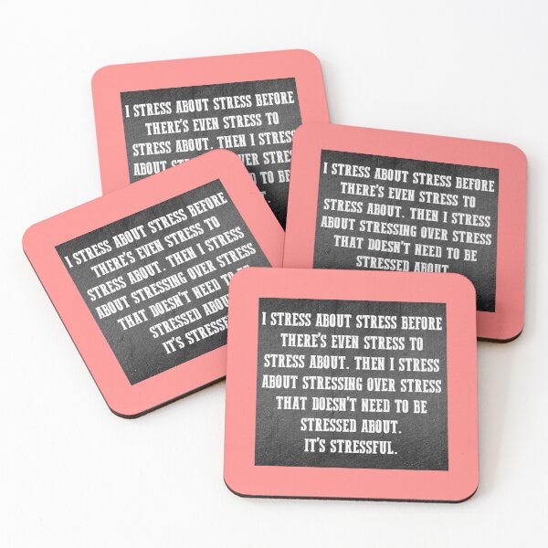 Item preview, STRESS ABOUT STRESS designed and sold by CCCREW.