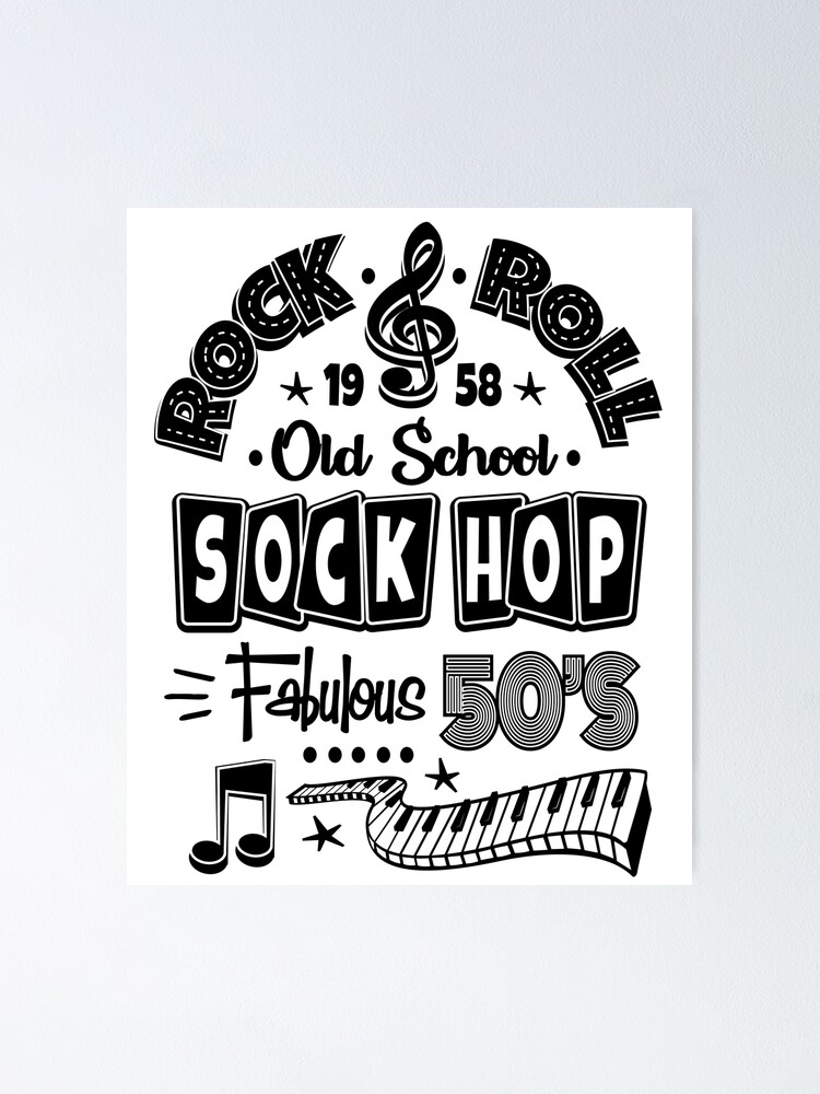 1950s Sock Hop Party 50s Rockabilly Vintage Rock and Roll Music