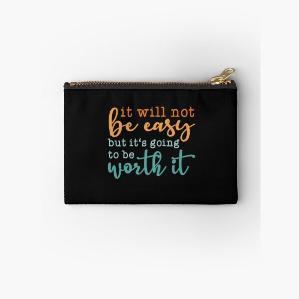 Item preview, It will not be easy - Growth Mindset designed and sold by TheReallyNiceStuff.