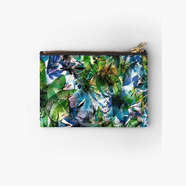 Item preview, Blue Green White Floral Pattern designed and sold by Peter Coleman.