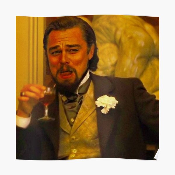 Leonardo DiCaprio de Django Poster