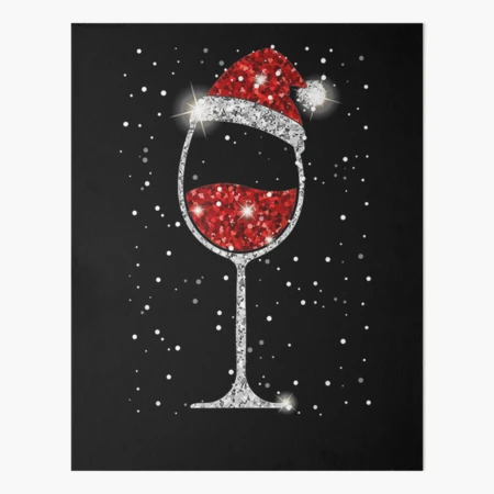 Christmas glass, Red glitter glass, Wine glass, Water glass, Christmas –  Sweet Tee and Sips