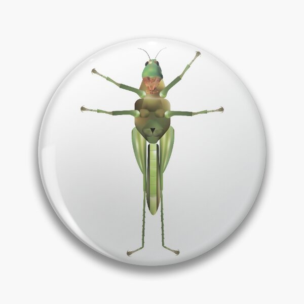 Item preview, Cute, friendly green grasshopper designed and sold by AzamatFantasy.