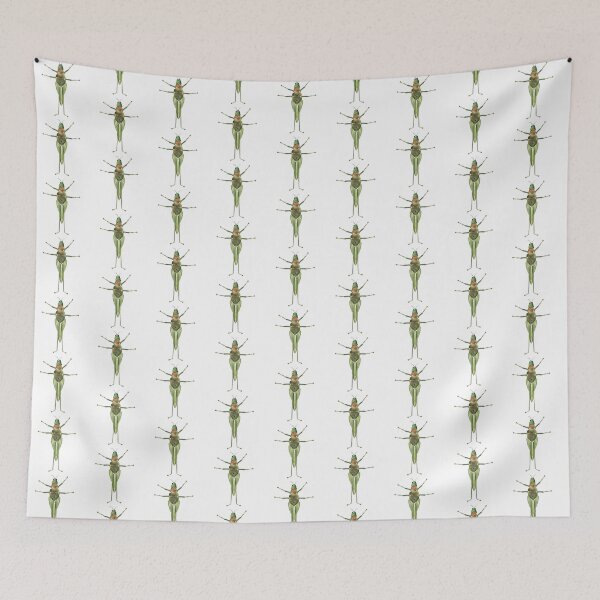 Item preview, Cute, friendly green grasshopper designed and sold by AzamatFantasy.