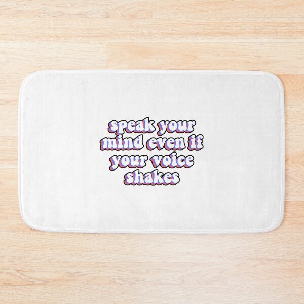 Item preview, speak your mind even if your voice shakes rbg designed and sold by JOPB.
