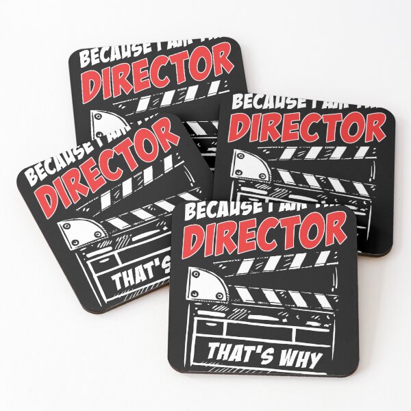 Item preview, Because I Am The Director That Is Why gift, Movie Maker gift design designed and sold by Lisbob.