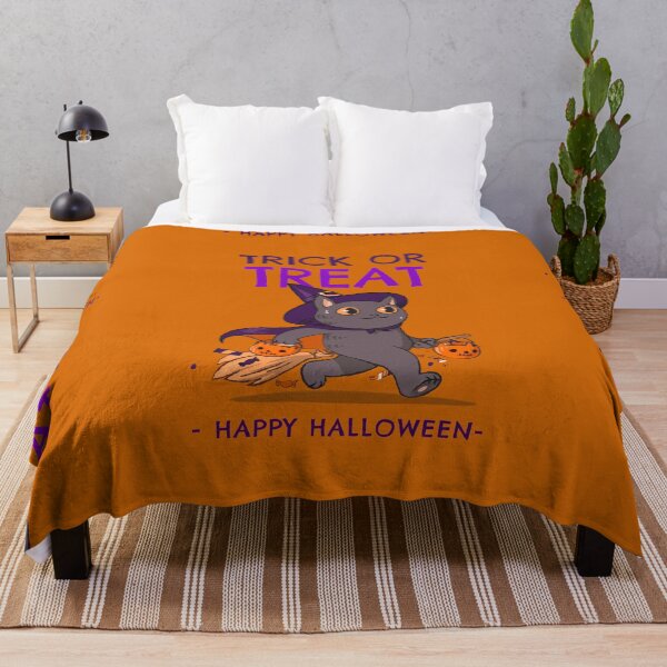 Item preview, Halloween trick or treat cat witch Boo spooky fun pumpkin horror designed and sold by ShirtzTonight.