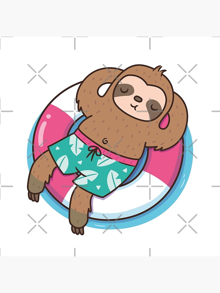 Fashion sloth pool float