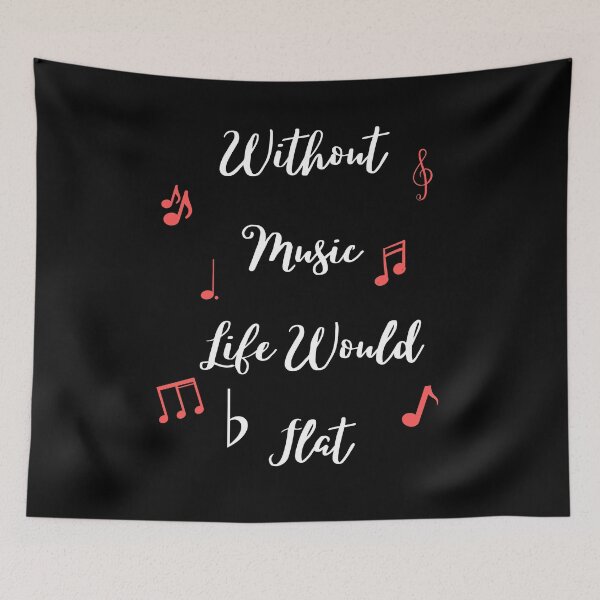 Item preview, Without Music Life Would b Flat designed and sold by Destine99.