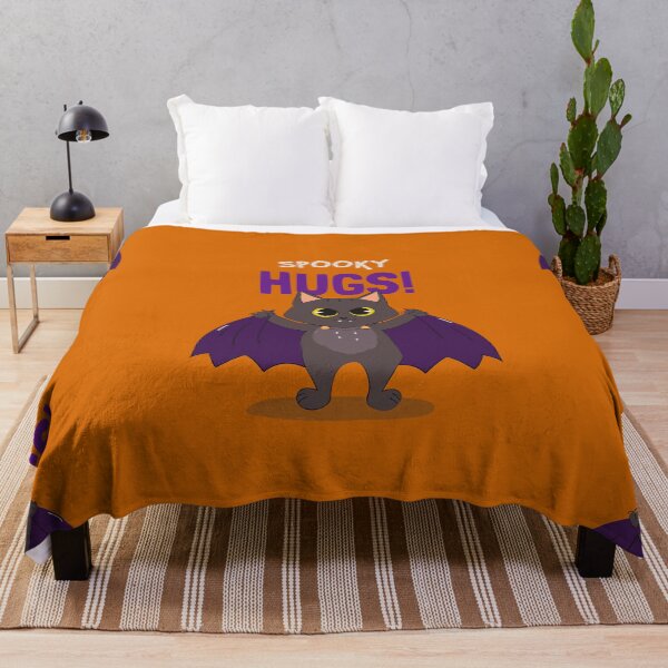 Item preview, Halloween trick or treat cat witch Boo spooky hugs fun pumpkin horror designed and sold by ShirtzTonight.