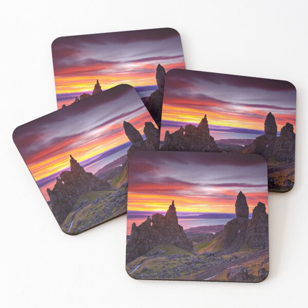 Item preview, Old Man of Storr at Sunrise, Isle of Skye, Highland Region, Scotland designed and sold by Tom  Mackie.