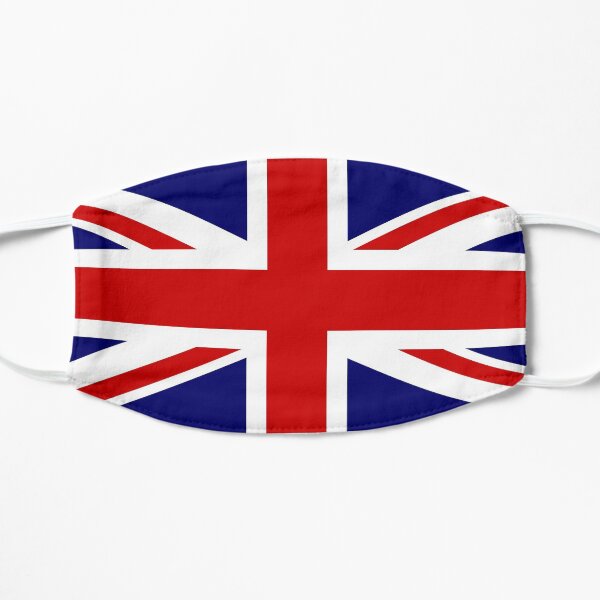 Union Jack Flag Flat Mask