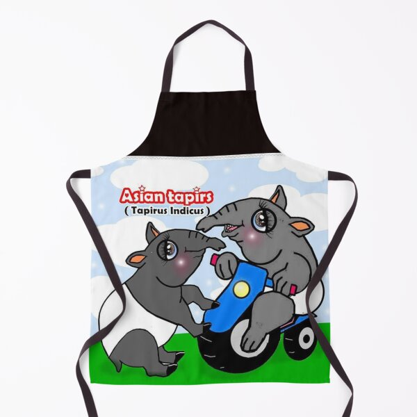 Item preview, Cute Animal - Asian Tapirs  designed and sold by Shirley cute art .