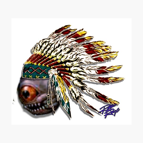 Chief Eye See All Photographic Print