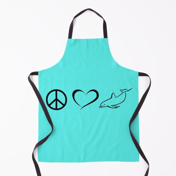 Item preview, Peace, love and dolphins designed and sold by Delectably.
