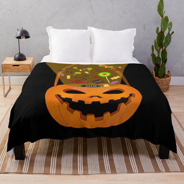 Item preview, Halloween pumpkin face candies sticker designed and sold by Amy Hearts.