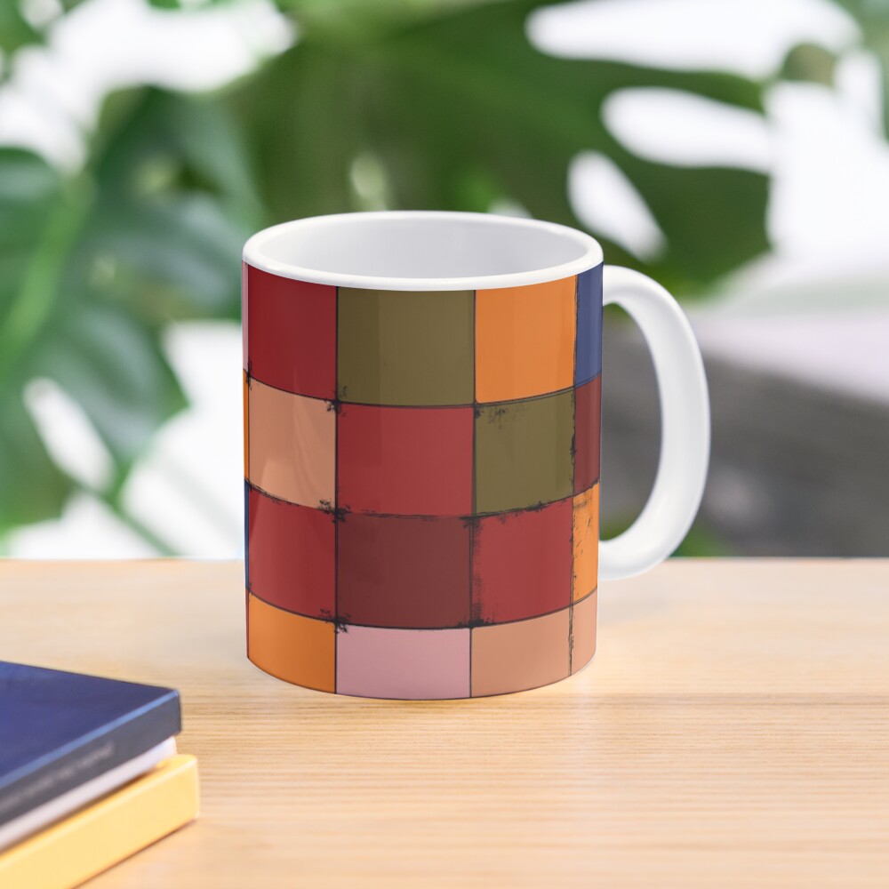 Winter Checkboard Mug