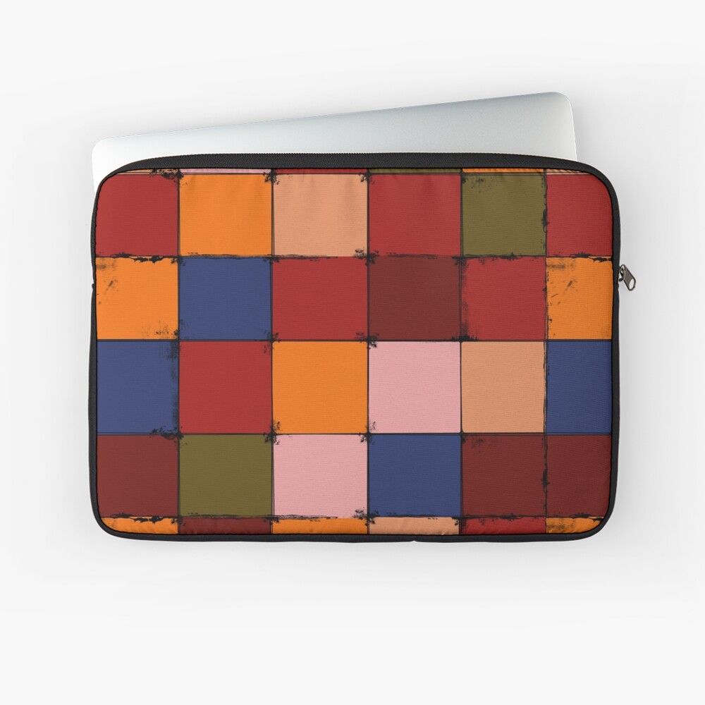 Winter Checkboard Laptop Sleeve