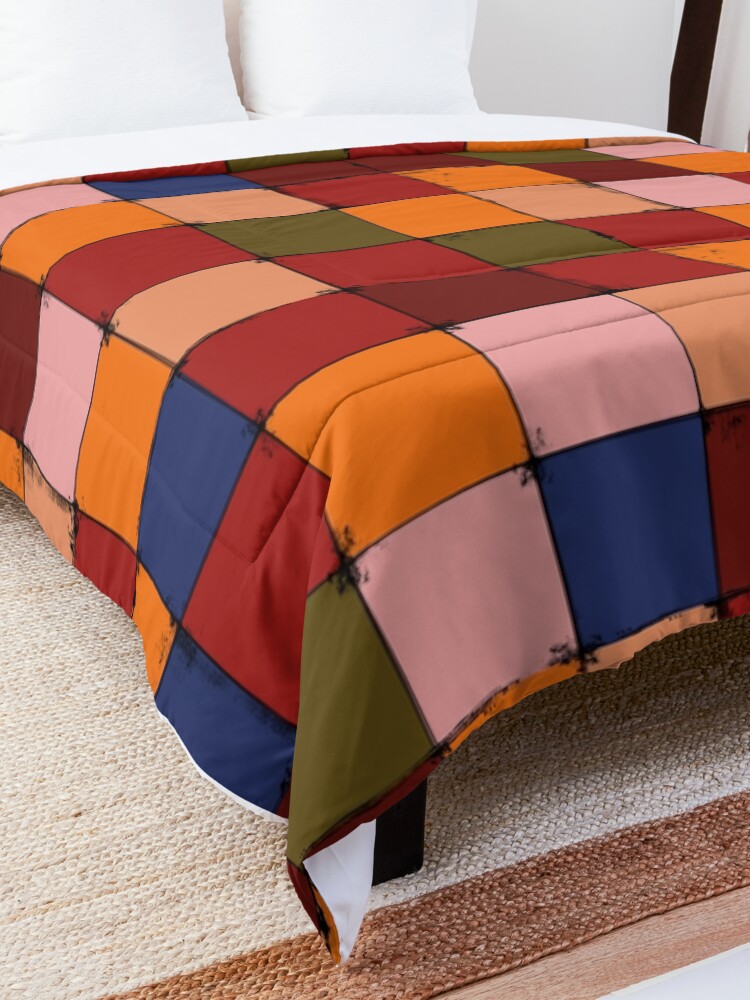 Alternate view of Winter Checkboard Comforter