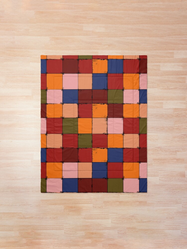 Alternate view of Winter Checkboard Comforter