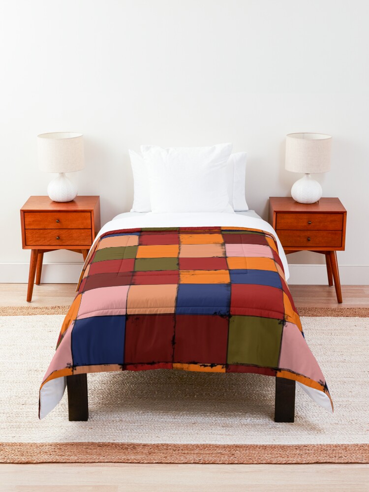 Alternate view of Winter Checkboard Comforter