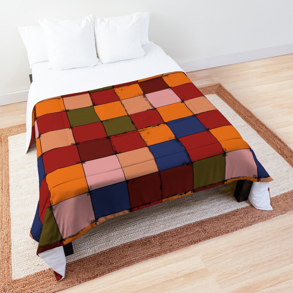 Winter Checkboard Comforter