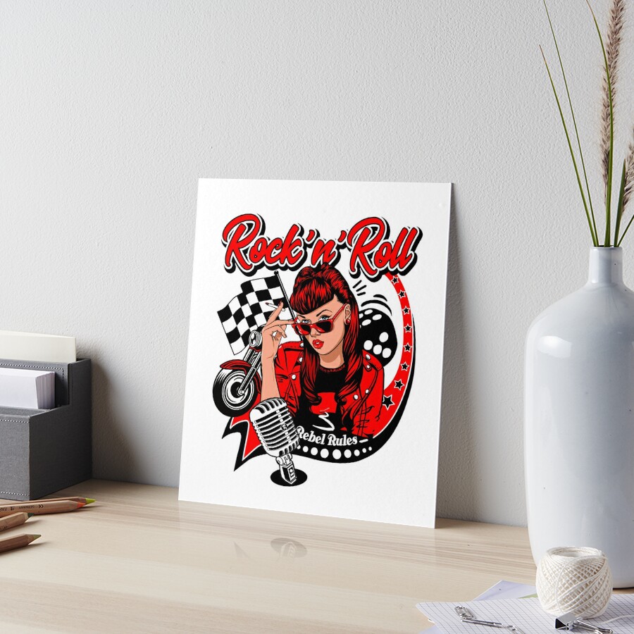 Old school Rockabilly Rules ♤  Rockabilly artwork, Rockabilly