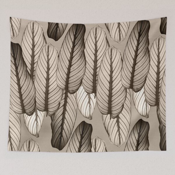 Item preview, Calathea Leaves Pattern #2 #tropical #decor #art designed and sold by Anita's & Bella's Art.