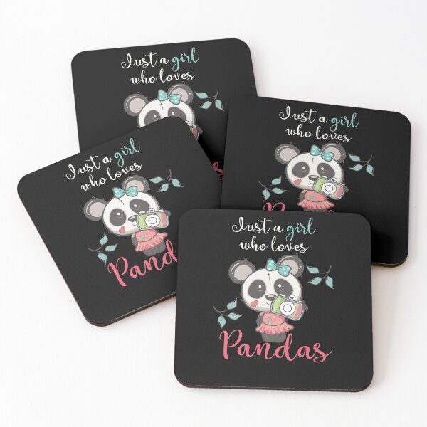 Item preview, Just A Girl Who Loves Pandas Panda designed and sold by bestshirtdesign.