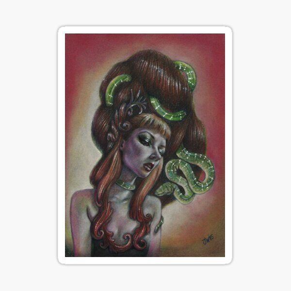 Snake Charmer Sticker