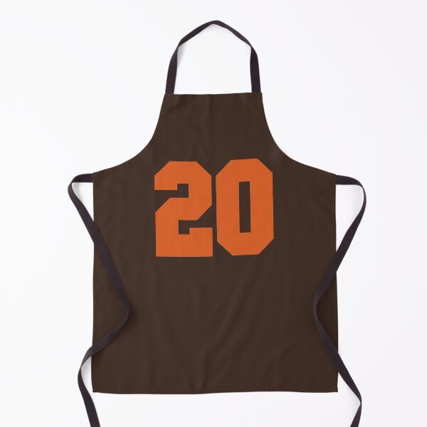Item preview, 20 Number Cleveland Sports Twenty Brown Jersey designed and sold by HelloFromAja.