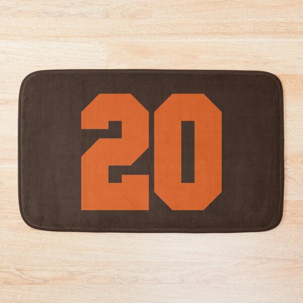 Item preview, 20 Number Cleveland Sports Twenty Brown Jersey designed and sold by HelloFromAja.