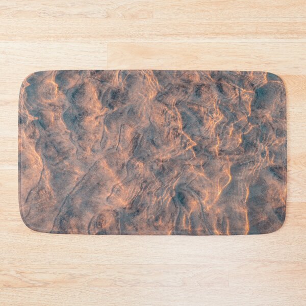 Item preview, Softly Painting Abstracts - Joyful Water Play in Rose Gold designed and sold by Georgia Mizuleva.