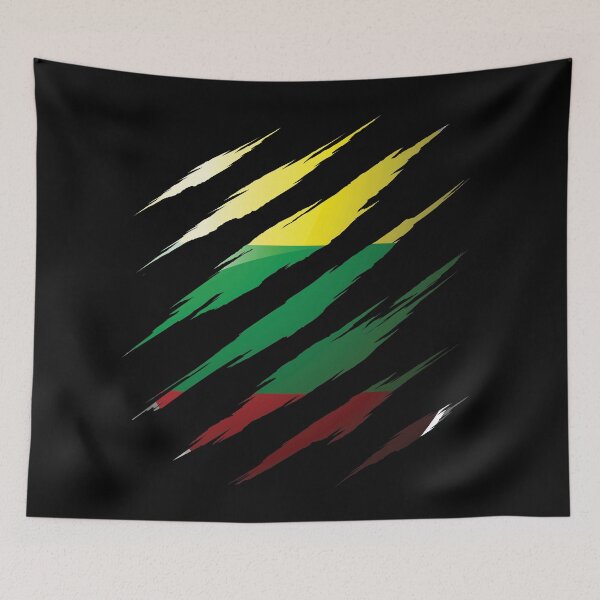 Item preview, Lithuania My Country Claw Nail designed and sold by HelloFromAja.