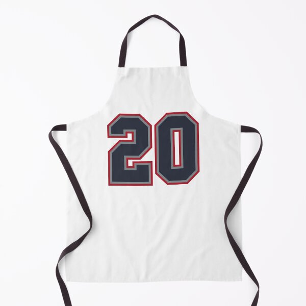 Item preview, 20 Navy Grey Red Sports Number Twenty designed and sold by HelloFromAja.