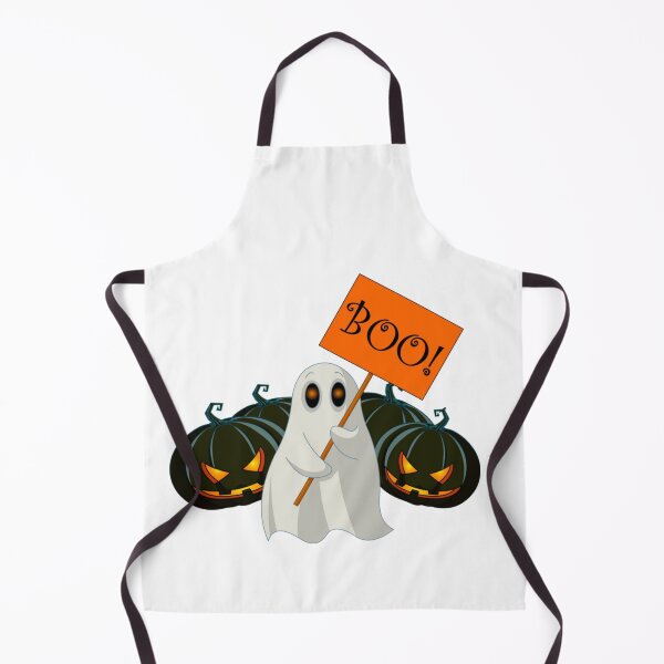 Item preview, Ghost holding boo sign with jackolantern designed and sold by Customizer6.