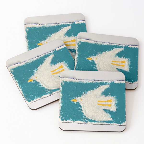 Item preview, St Ives Gull on Blue Sky designed and sold by ANN KELLEY.