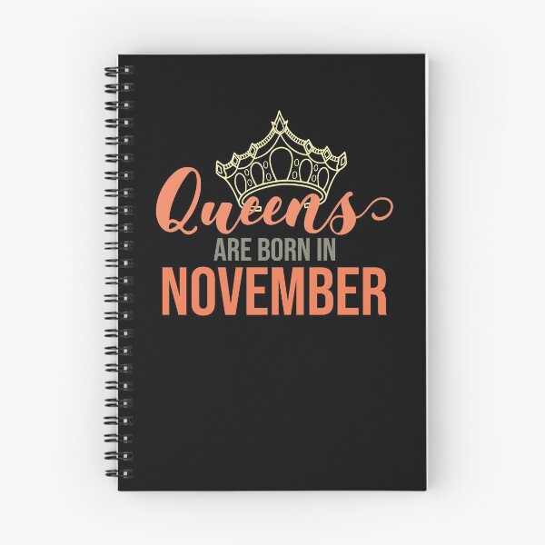 Item preview, Queens are born in November designed and sold by PlusAdore.