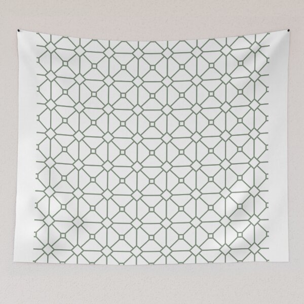Item preview, Mash Design Pattern modern style_olive green on white background designed and sold by Brontorino.