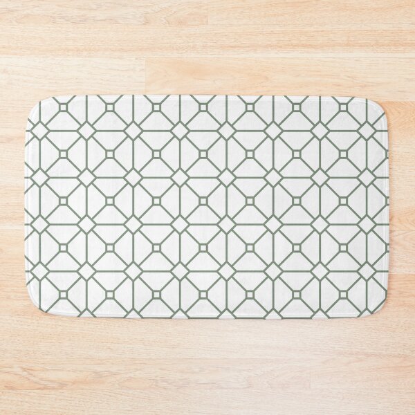 Item preview, Mash Design Pattern modern style_olive green on white background designed and sold by Brontorino.