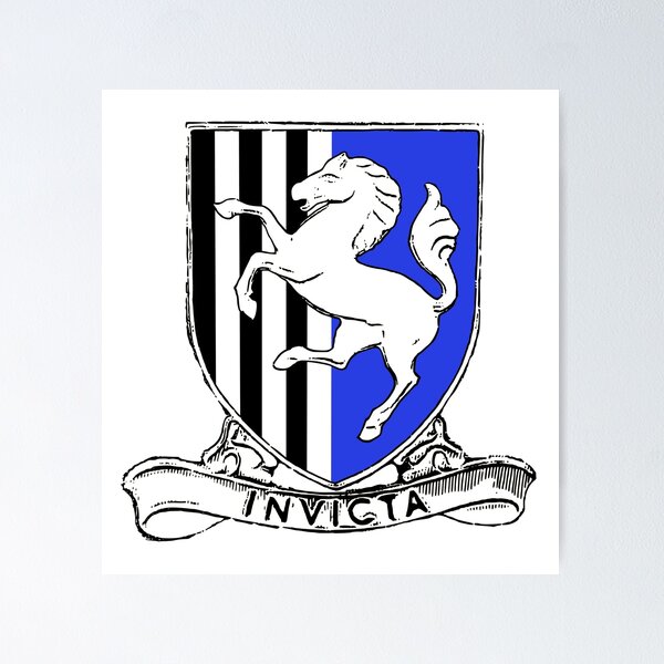 Item preview, Kent Invicta, Blue designed and sold by sirglennbo.