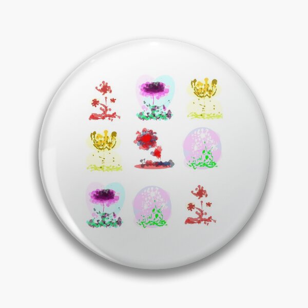 Item preview, WATERCOLOR FLOWER MULTICOLOR PAINTING ART PATTERN designed and sold by dmartstudio.