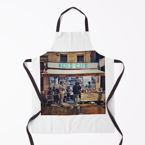 Item preview, Ken's Cafe (famous West Ham eaterie) on Green Street near Upton Park designed and sold by Alastair McKay.