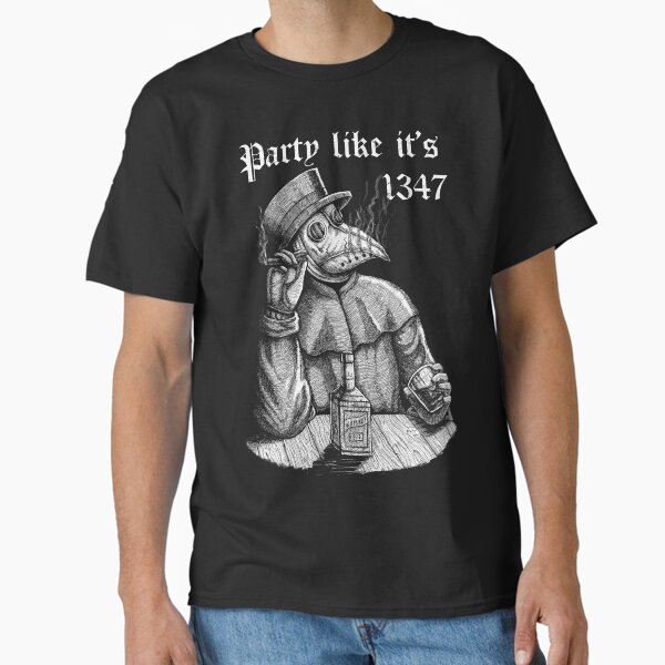 Item preview, Party like it's 1347 - vintage chill Plague Doctor designed and sold by grimsoulart.